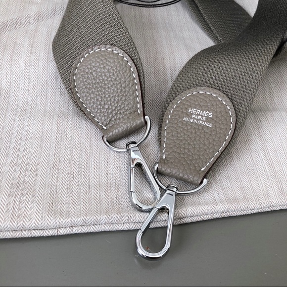 ❗️sold❗️Hermès Clemence Evelyn III PM in Etoupe - Picture 2 of 8